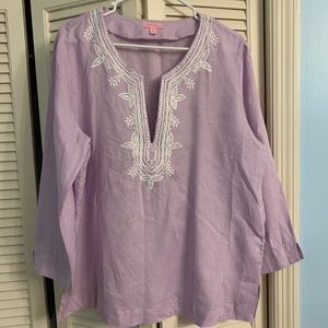Lilly Pulitzer Light Purple Top